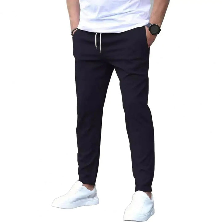 Men's Sporty Joggers with Pockets & Elastic Waistband