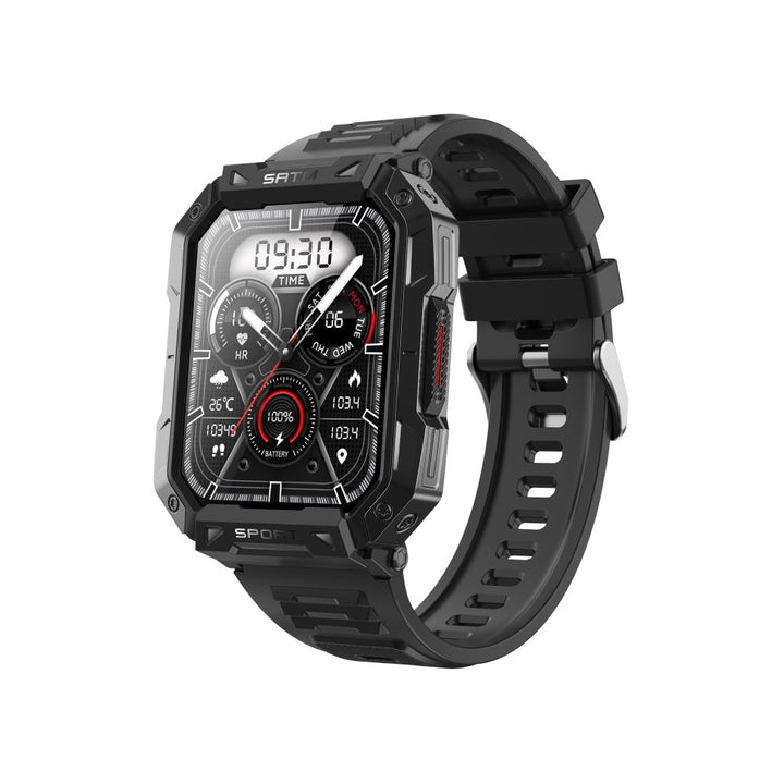 Waterproof Smartwatch with Blood Pressure, Blood Oxygen Saturation and Sleep Monitor