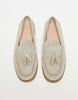 Luxury Suede Loafers with Tassel Detail