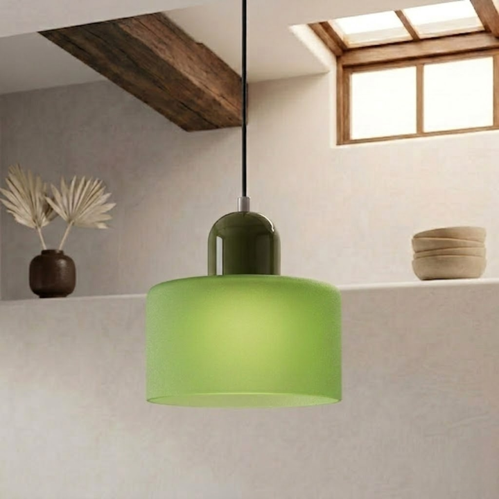 Ring Pendant Light with Extended Halo Design