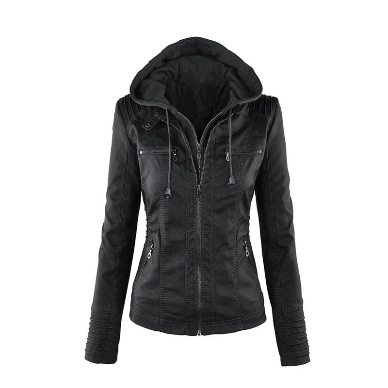 Women’s Hooded Jacket – Lightweight Zip Jacket