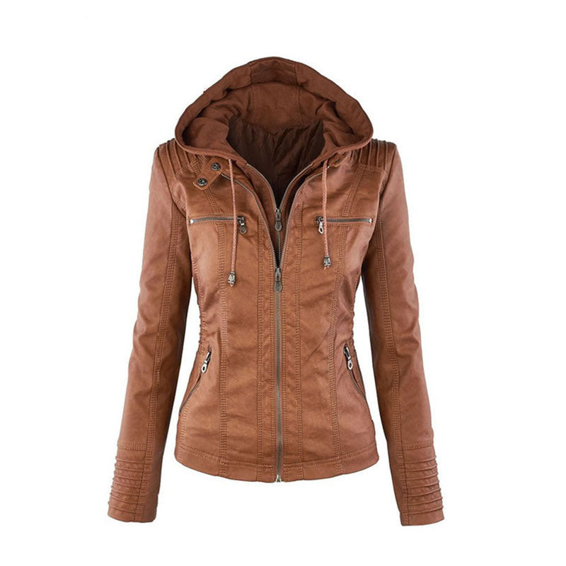Women’s Hooded Jacket – Lightweight Zip Jacket