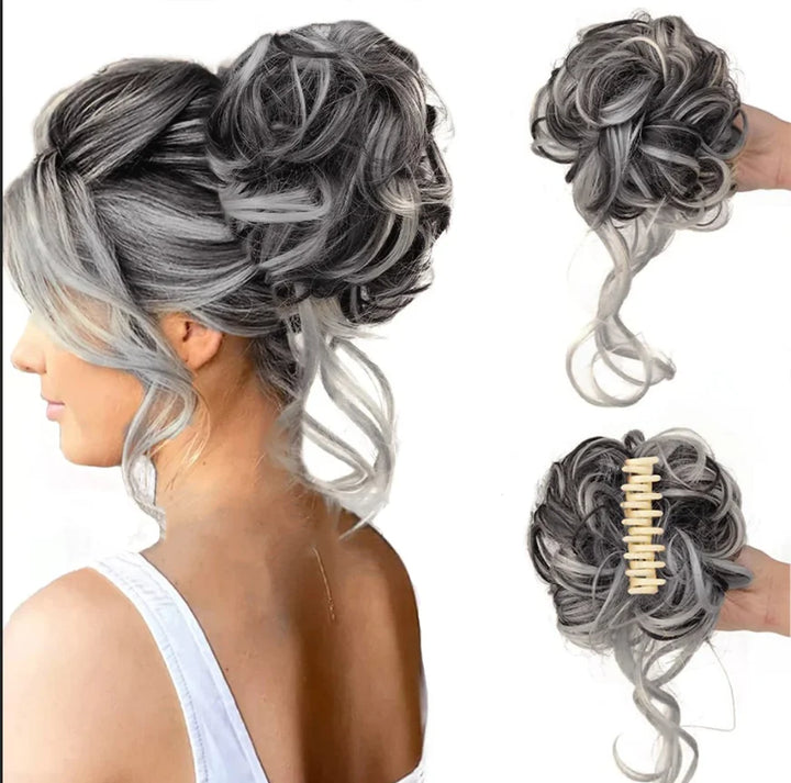Curly Bun – Clip-In Hair Extension with Volume and a Natural Look