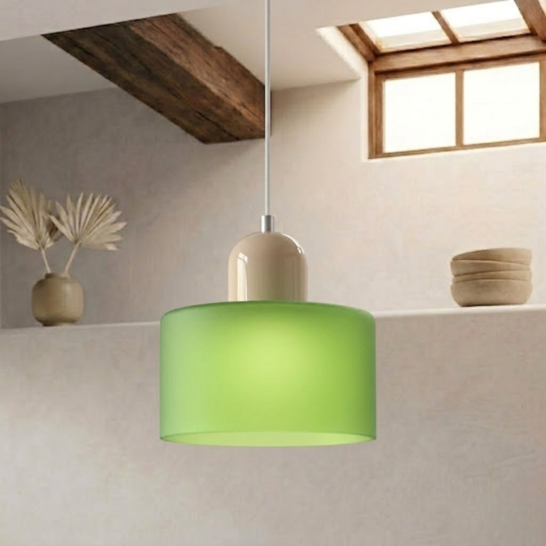 Ring Pendant Light with Extended Halo Design