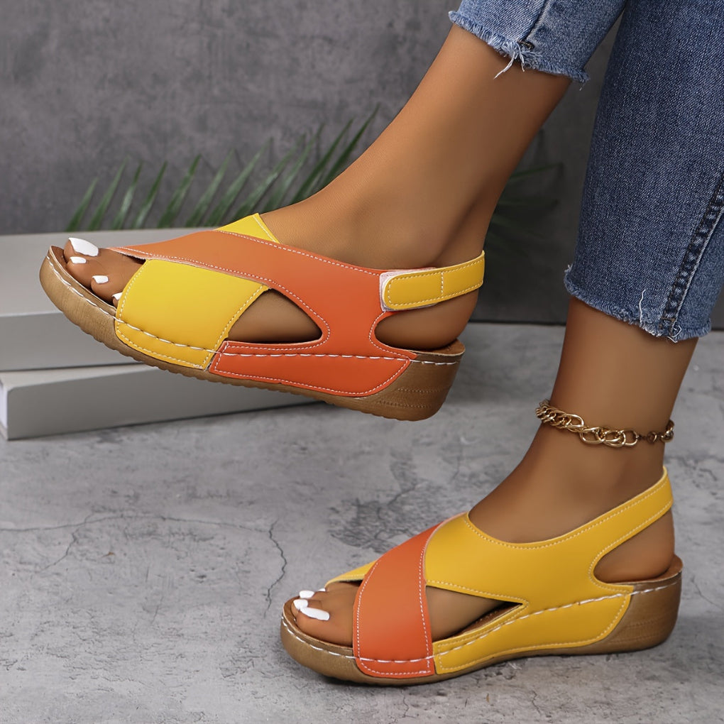 Colorful Bold Platform Sandals