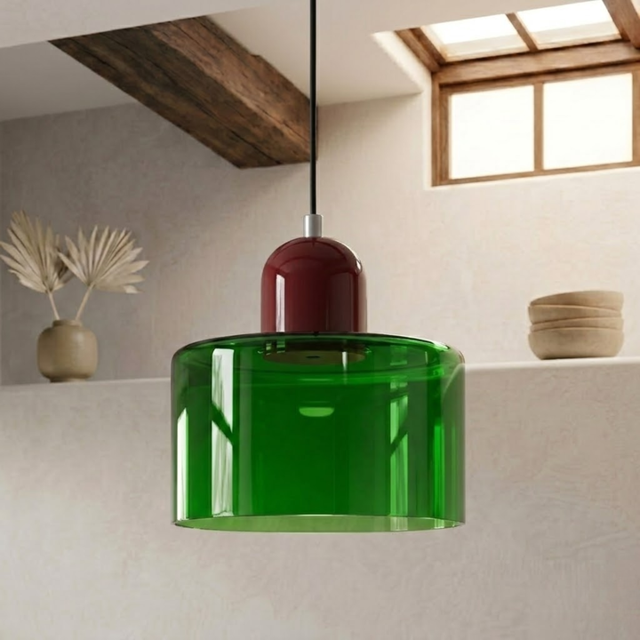 Ring Pendant Light with Extended Halo Design