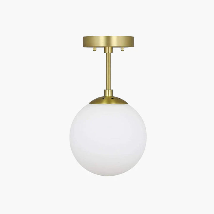 Valentina Modern LED Ceiling Lamp, Globe, Gold, Bedroom/Living Room