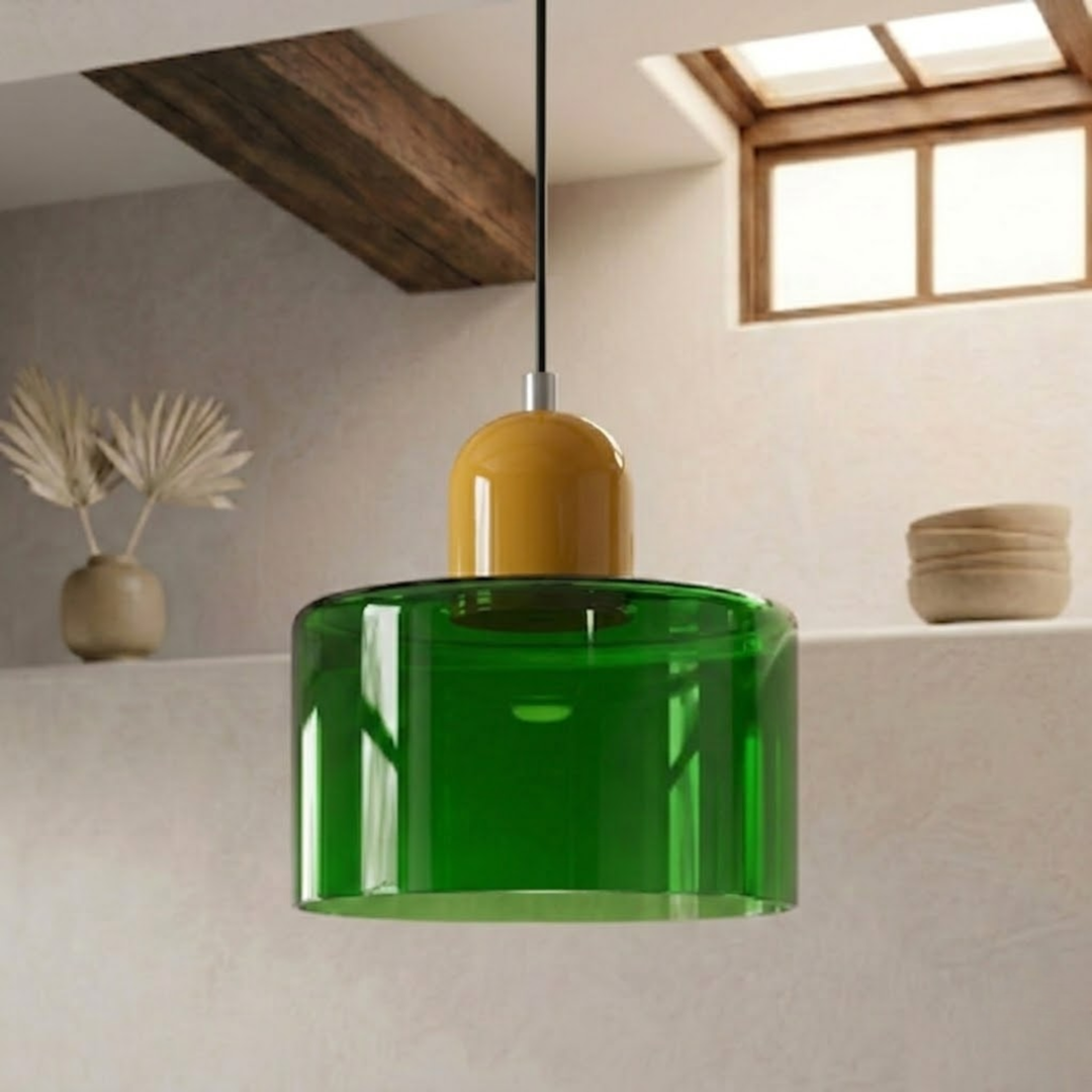 Ring Pendant Light with Extended Halo Design