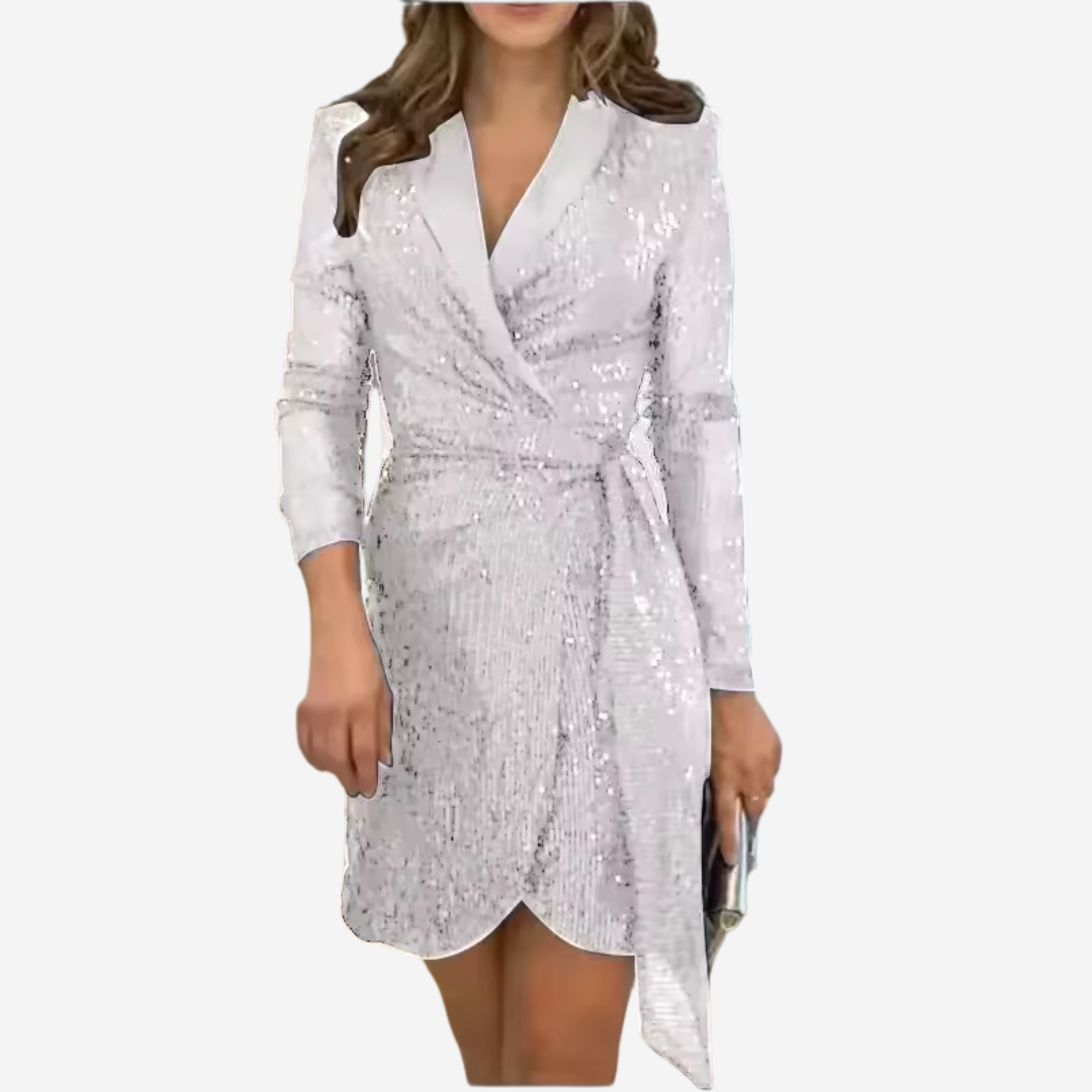 Stylish Blazer Dress for Women Chic Sophistication with a Glamorous Touch