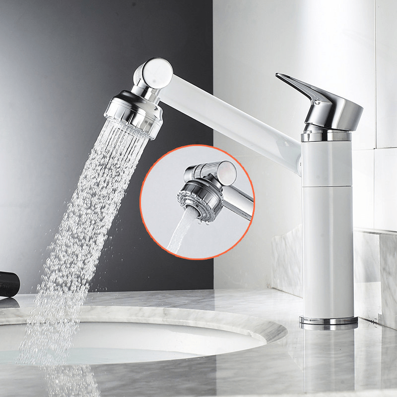 FLEXISPOUT – 360° Flexible Tap with Spray Function for the Sink