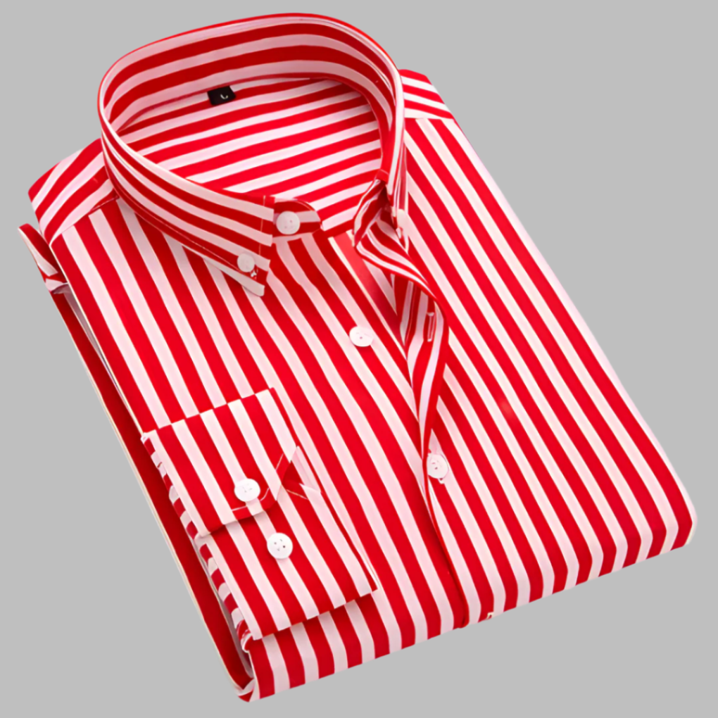 Men’s Plaid Oxford Cotton Shirt