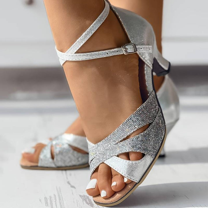 Women’s Elegant Sequin Heels