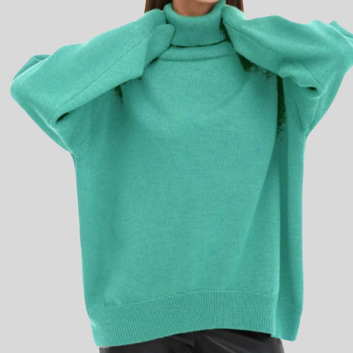 Modern Rollneck Sweater for Women – Elevated Cold-Weather Layer