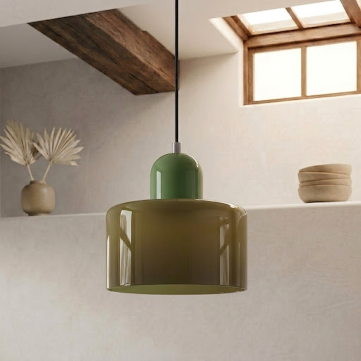Ring Pendant Light with Extended Halo Design