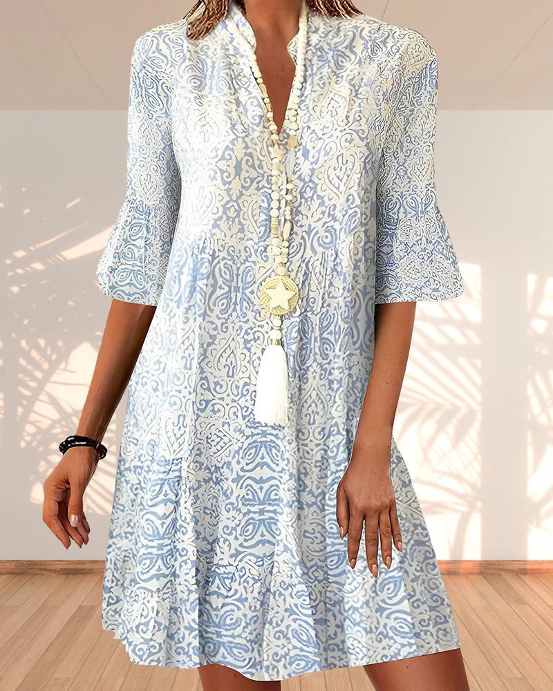 Free-Spirited Midi Dress