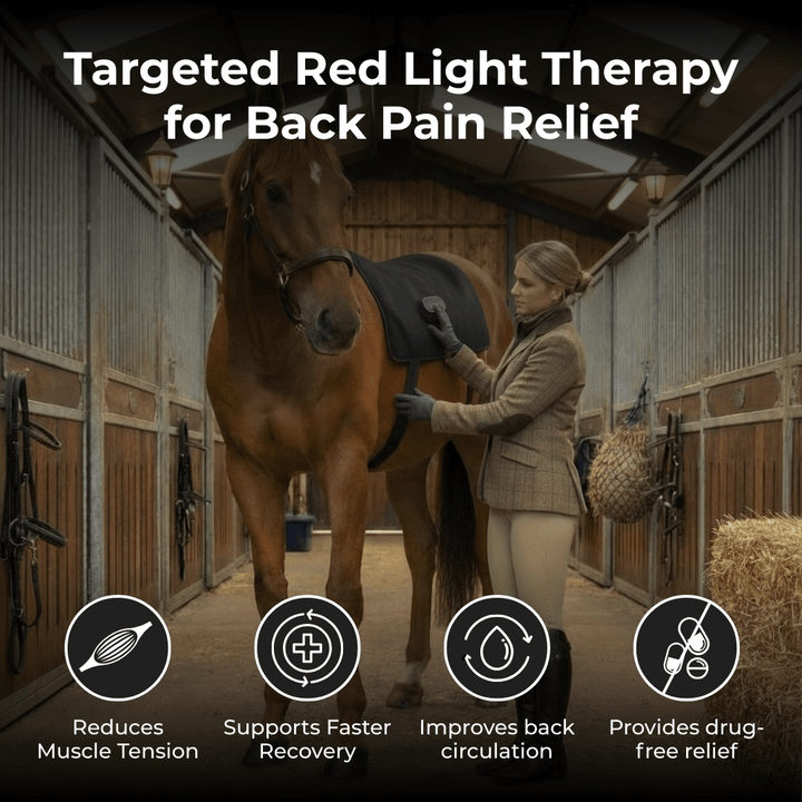 LED Red Light Therapy Back Wrap for Horses
