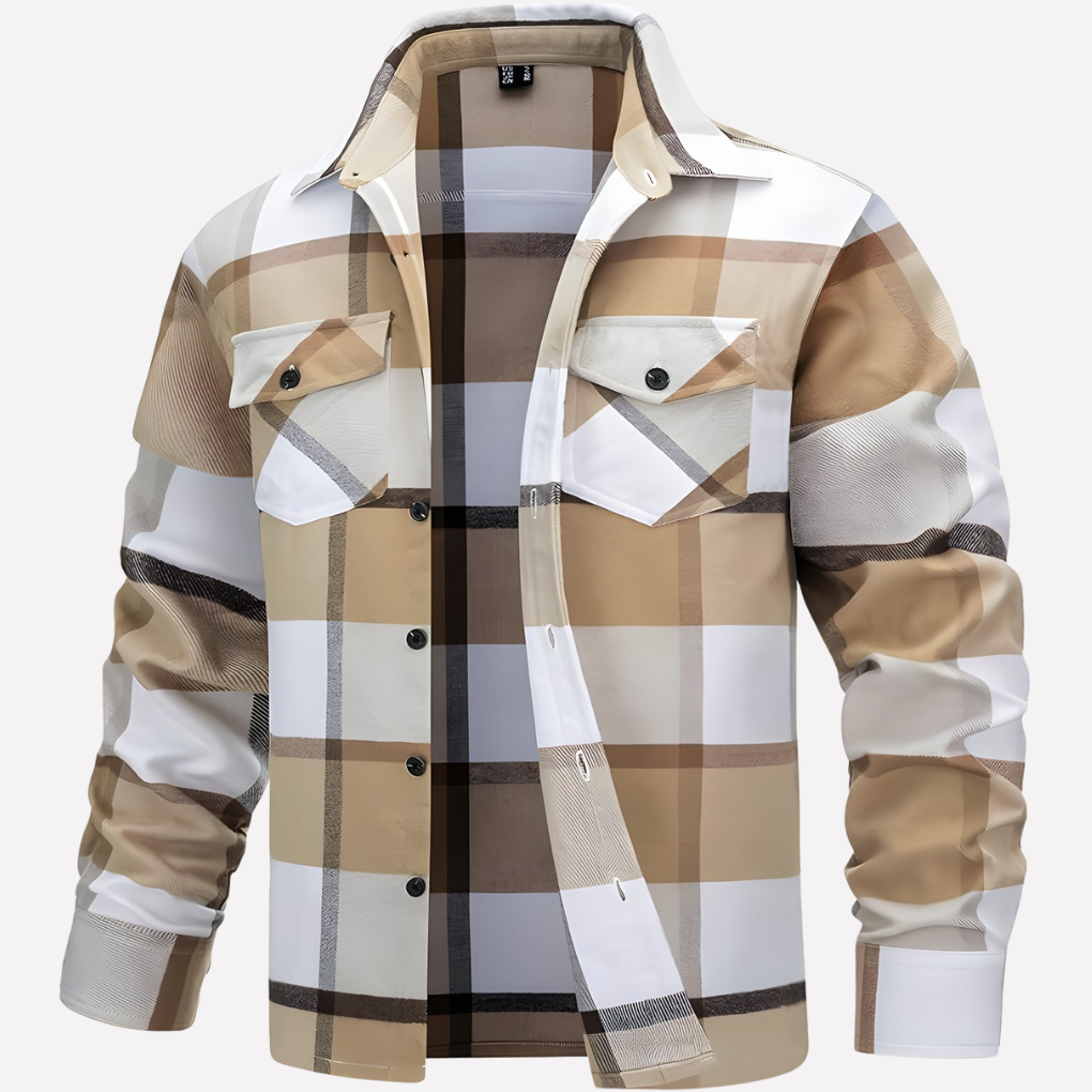 Men’s Plaid Flannel Shirt