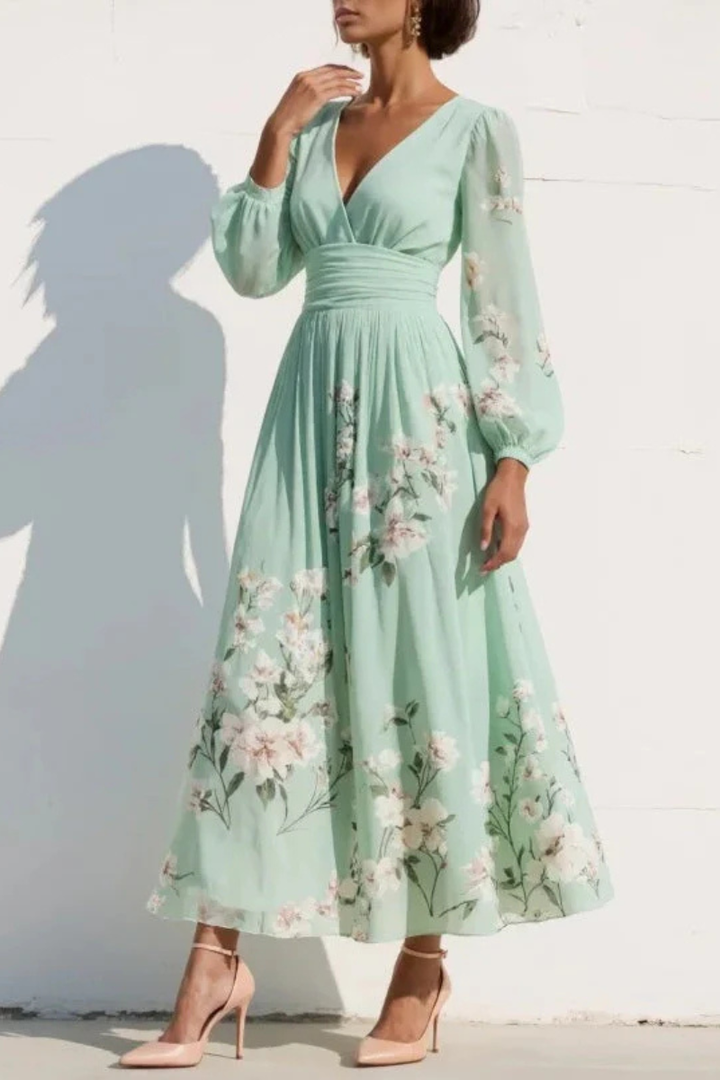 Lotte™ | Stylish Swishy Midi Dress