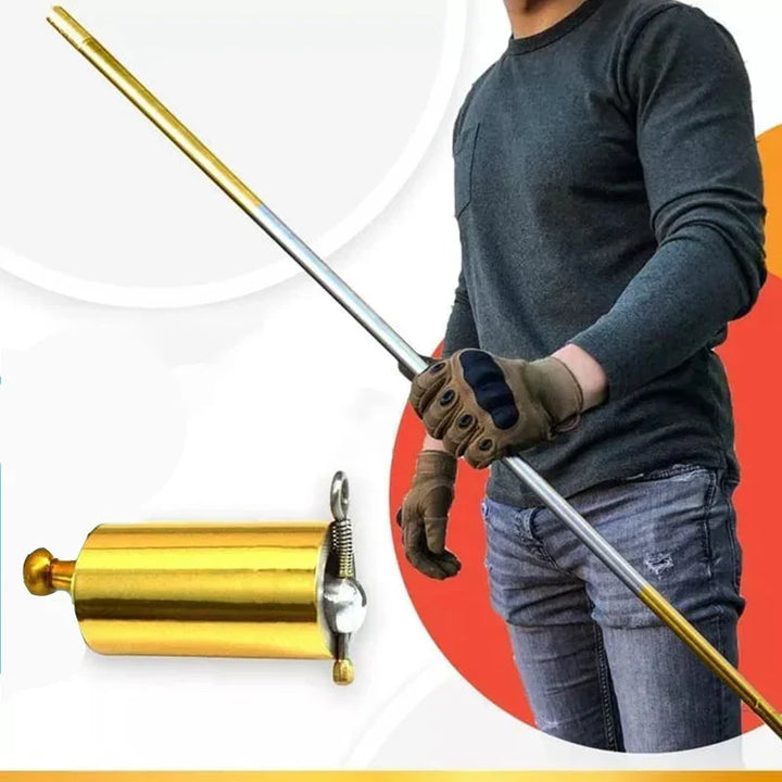 Portable Metal Baton for Self-Defence and Magic