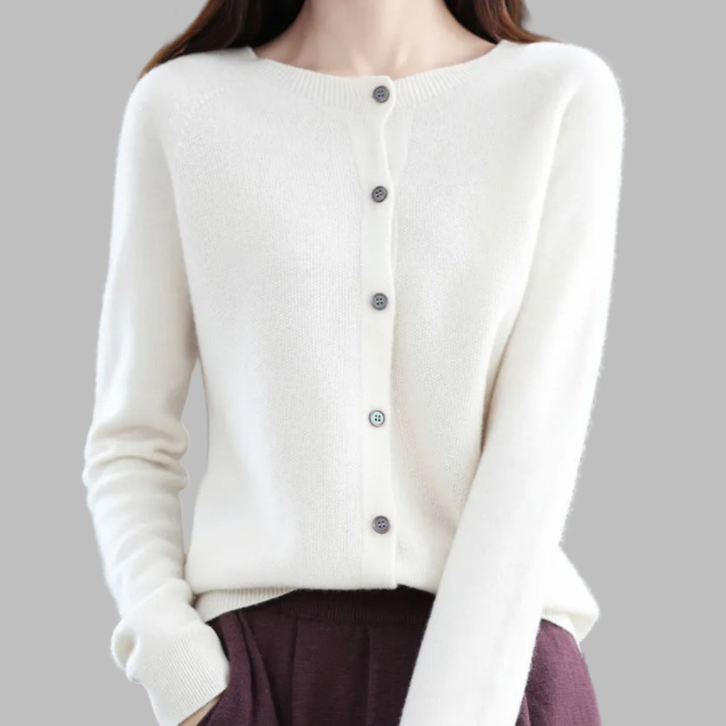 Women’s O-Neck Cardigan