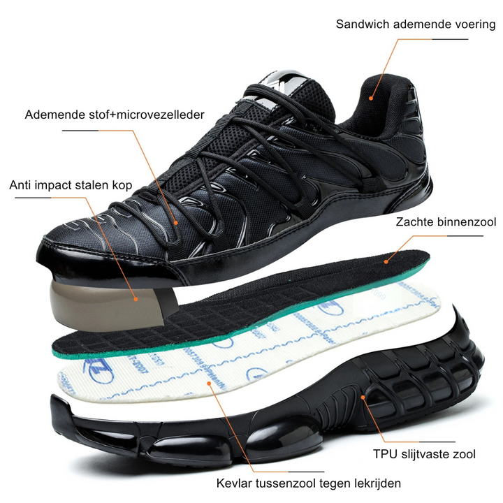 Jaxon – Safety Shoes with Steel Toe for men