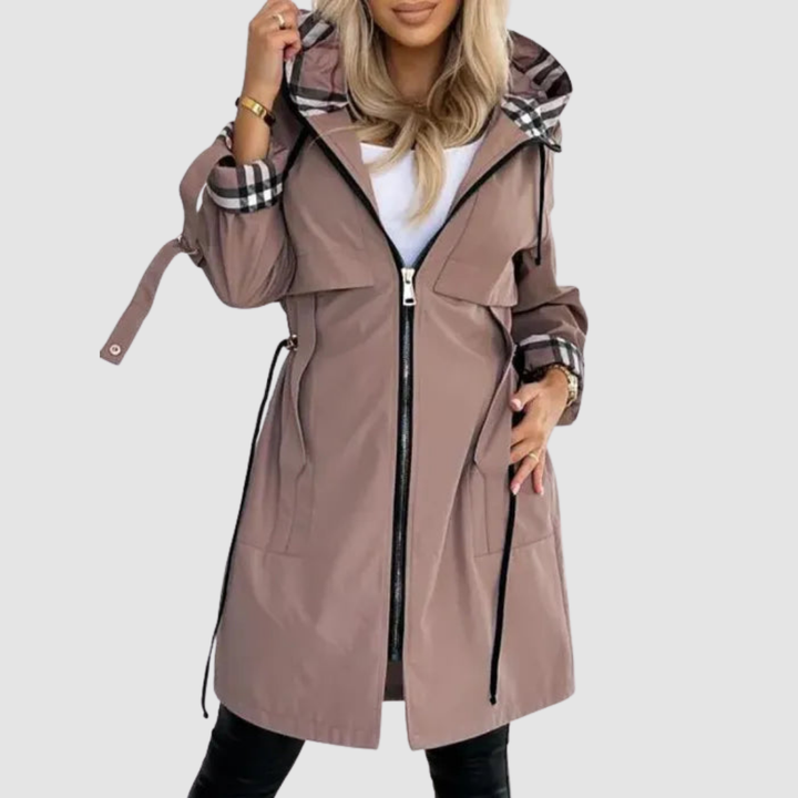 Waterproof Coat with Hood and Zip