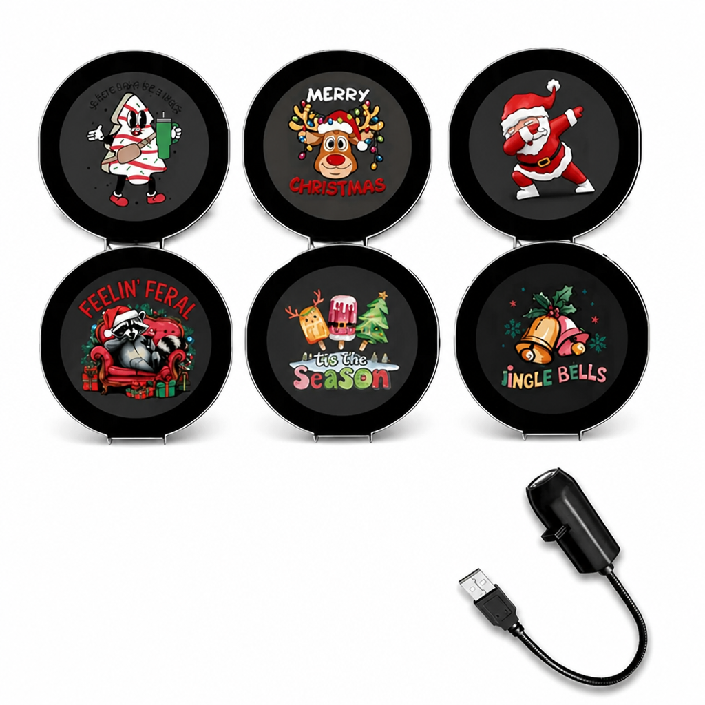 Holiday Light Projector – Instant Festive Scenes in Any Room