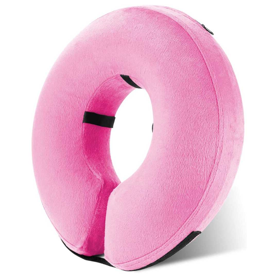 Inflatable Protective Collar for Dogs - Soft, Comfortable Recovery Ring