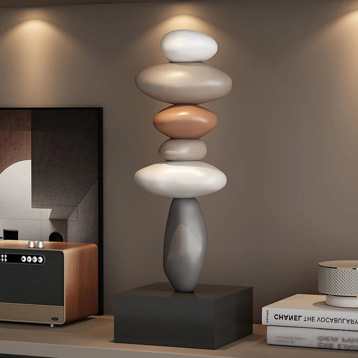 StoneBalance - Modern Stable Stone Sculpture