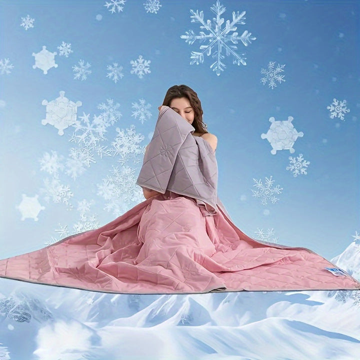 Reversible Cooling Summer Blanket – Lightweight and Breathable