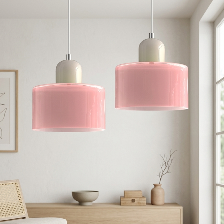 Ring Pendant Light with Extended Halo Design