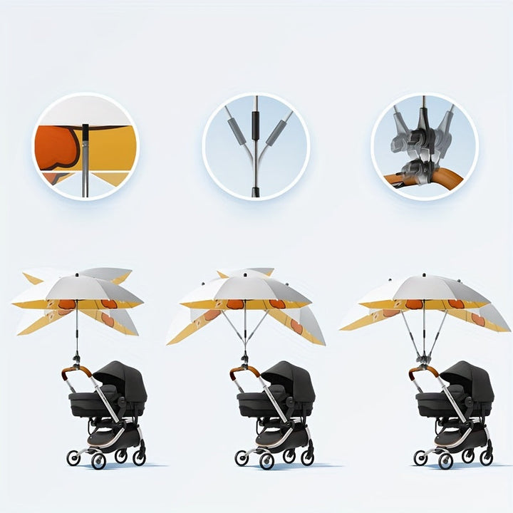 SafeShade Trolley Umbrella – Robust and Functional