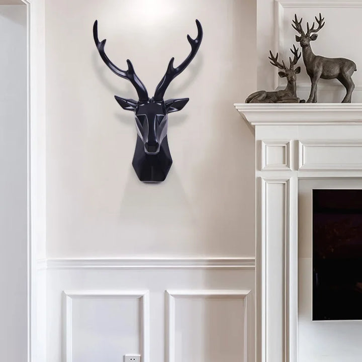 3D Deer Head Sculpture for a Majestic Atmosphere – RegalDeer