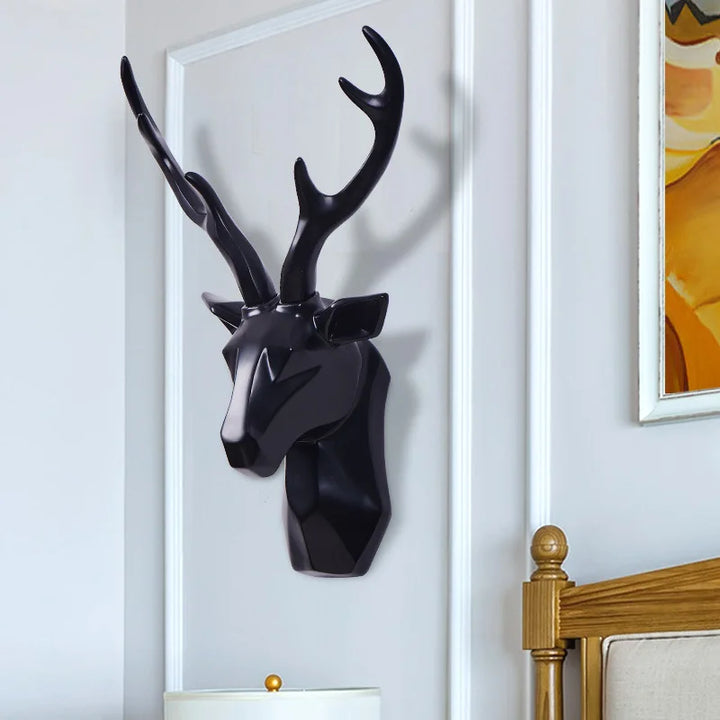 3D Deer Head Sculpture for a Majestic Atmosphere – RegalDeer