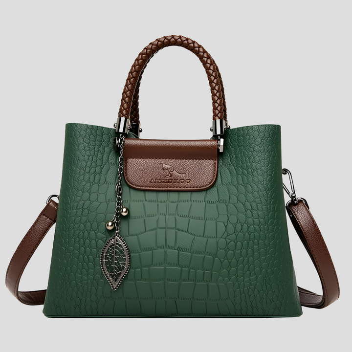 Lyudmila - Luxe Teak Handbag for women