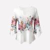 Women’s V-Neck Floral Blouse