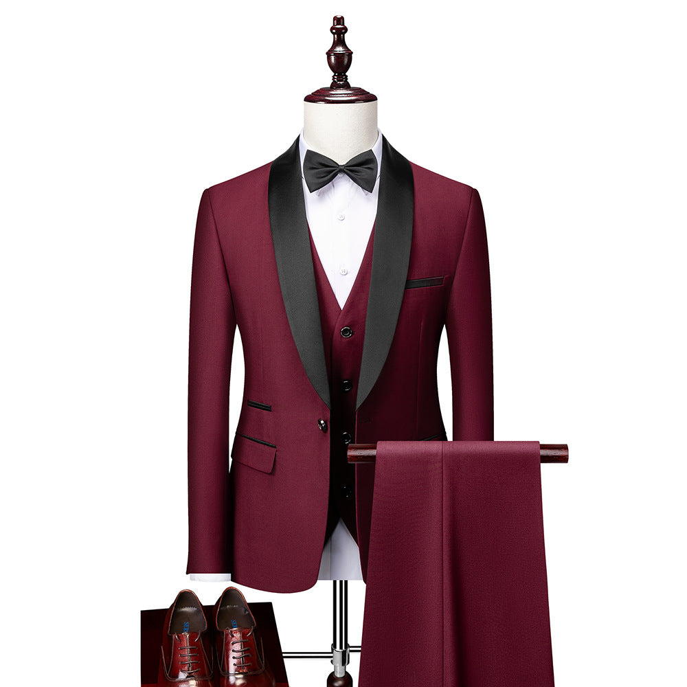 Men’s 3-Piece Slim Fit Suit Set