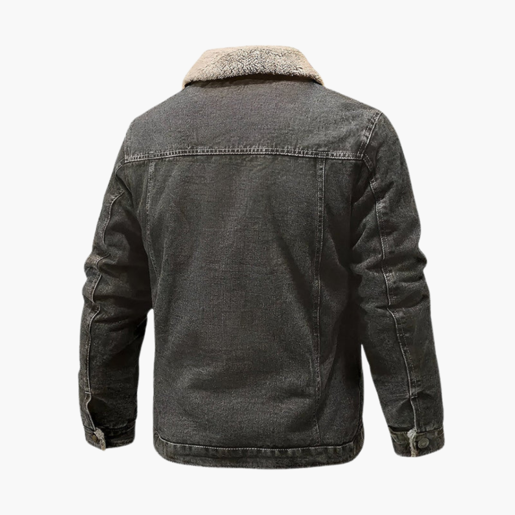 Men’s Fleece-Lined Denim Jacket Sale price