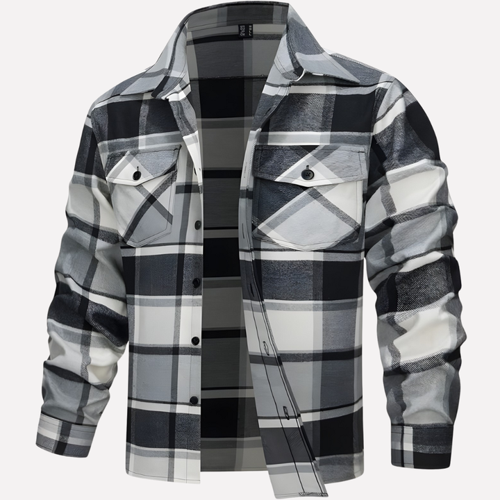 Men’s Plaid Flannel Shirt
