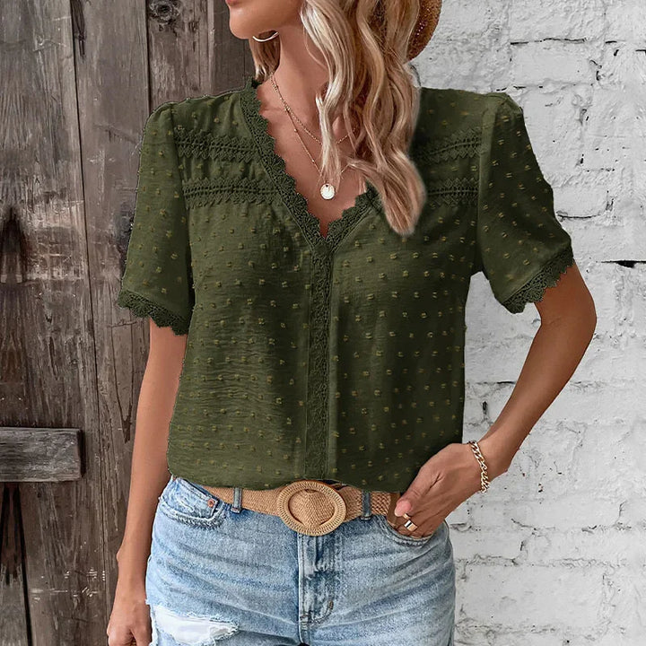 Wendy Short Sleeve Blouse