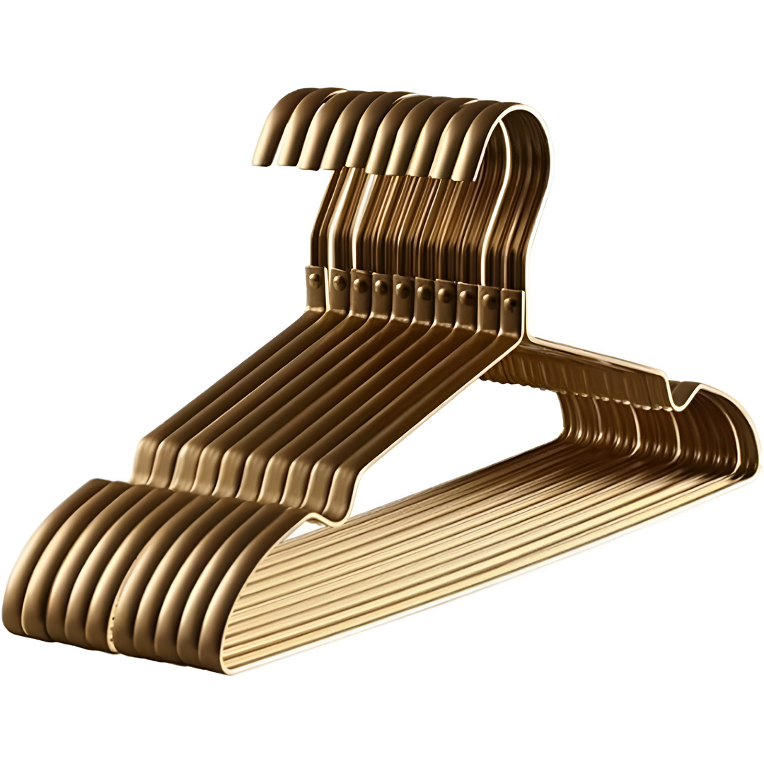 Luxury Anti-Slip Clothes Hangers – Elegant Organization for Your Wardrobe