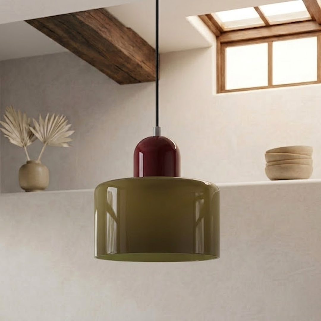 Ring Pendant Light with Extended Halo Design