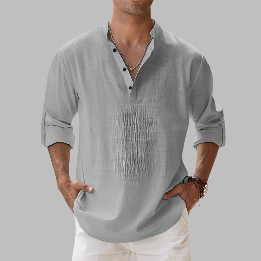 Men’s Relaxed Linen Summer Shirt