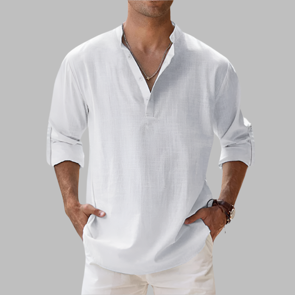 Men’s Relaxed Linen Summer Shirt
