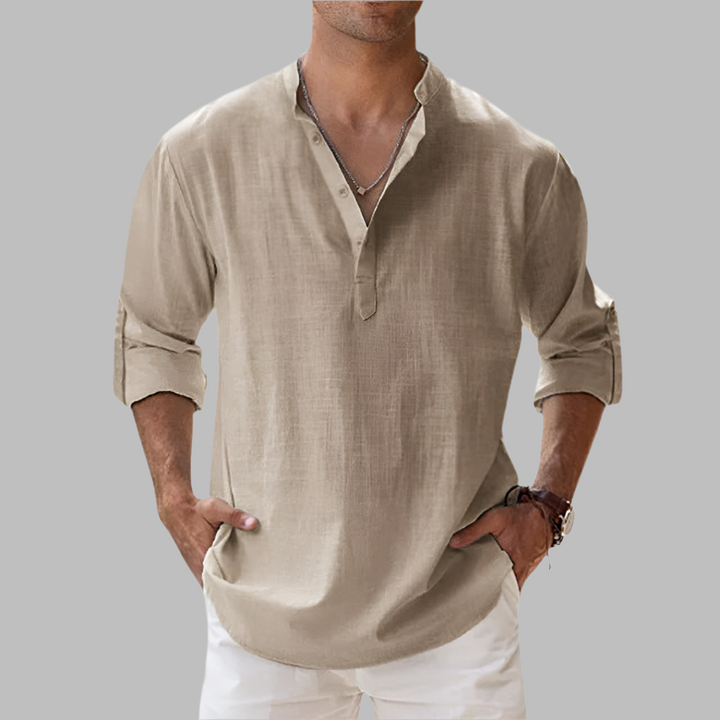 Men’s Relaxed Linen Summer Shirt