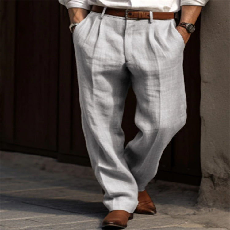 Men’s Lightweight Linen Pants