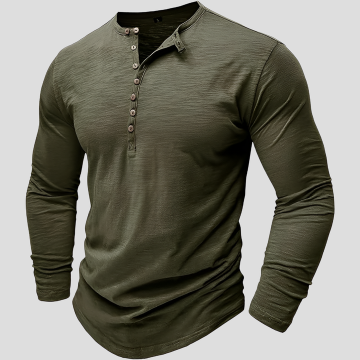 Loose Men's Cotton Shirt – Casual Everyday Style