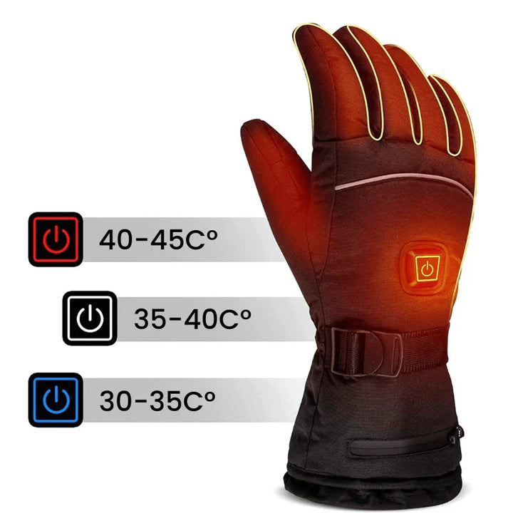 Waterproof Electrically Heated Gloves - HeatGuard