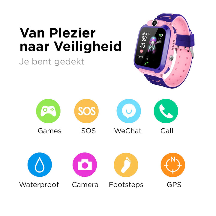 SafeScout Smart Watch for Kids with Tracking