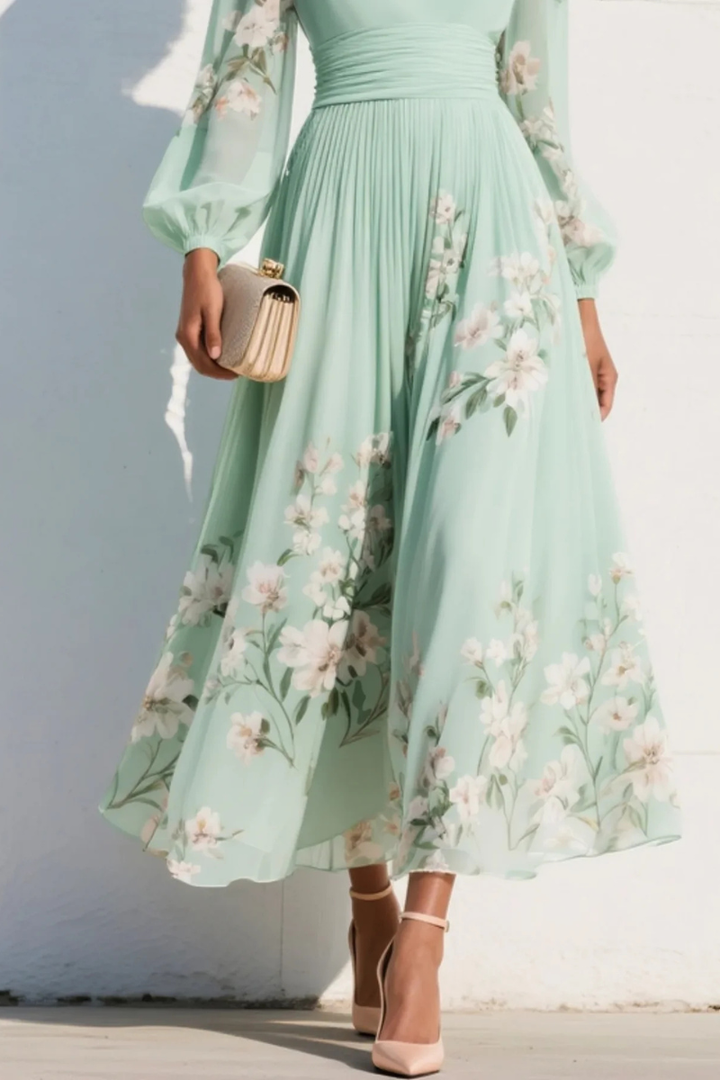 Lotte™ | Stylish Swishy Midi Dress